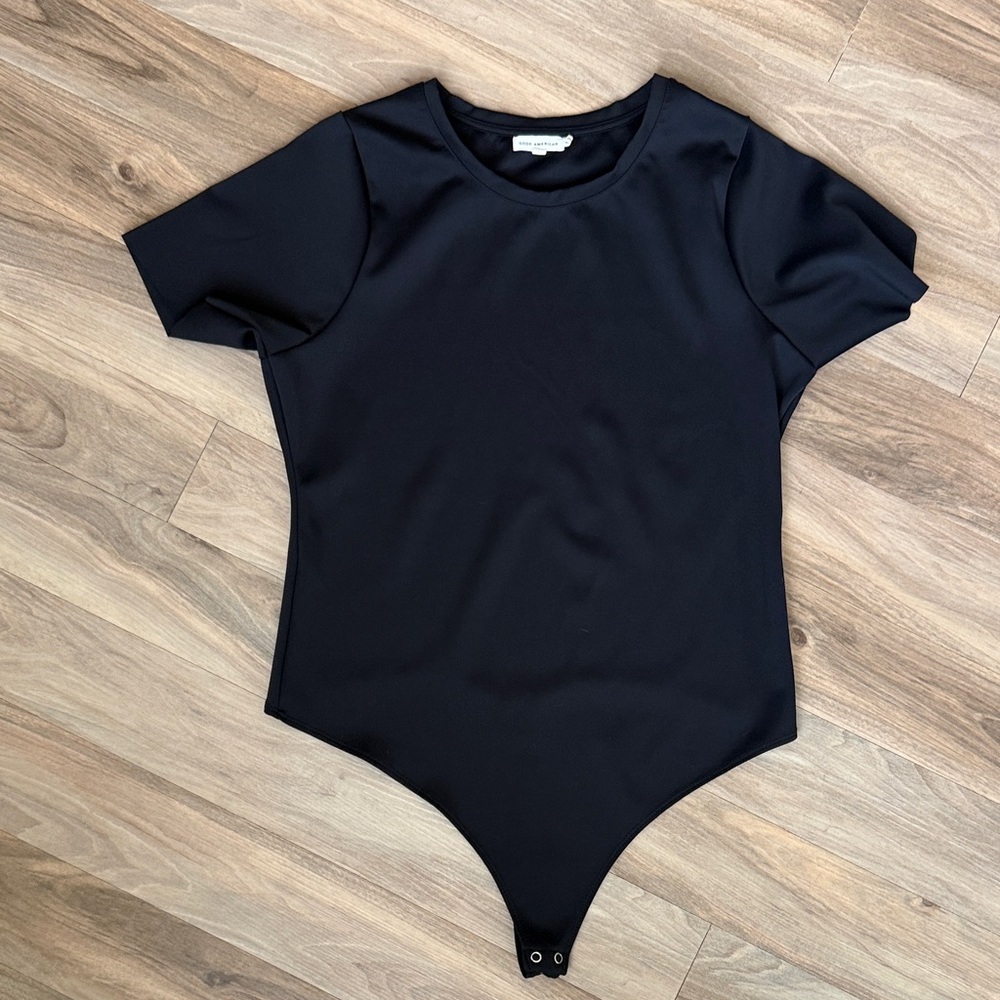 Good American Women’s Sculpting Tee Thong Bodysuit 5 (2XL)